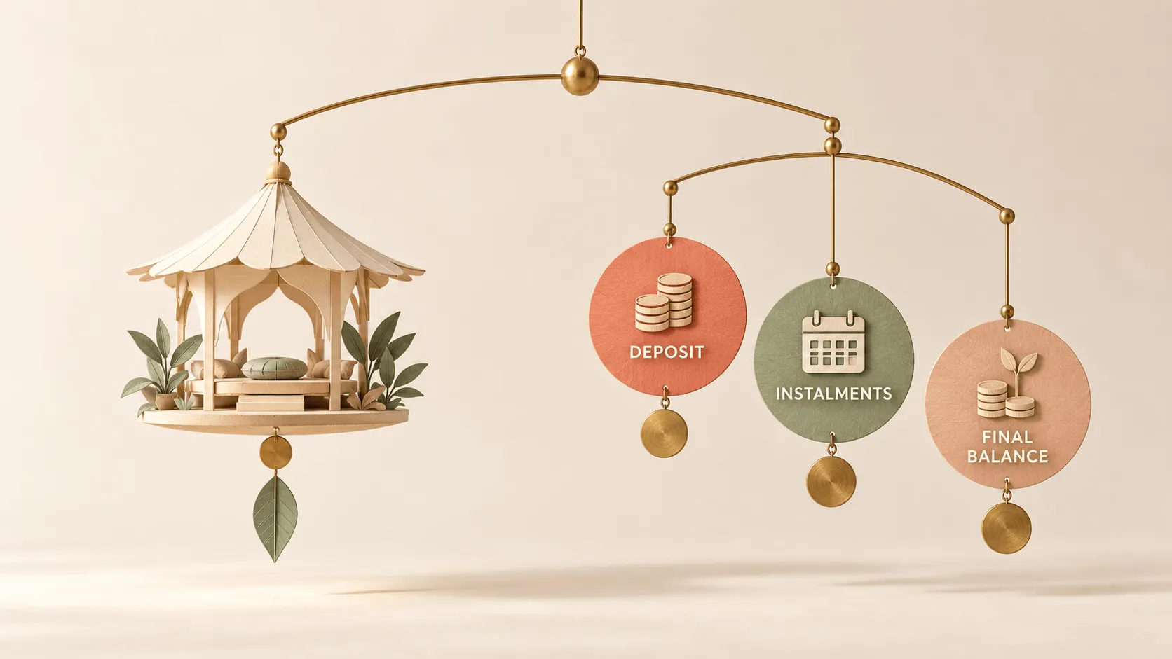 Retreat payment plan management for deposits and final guest balances